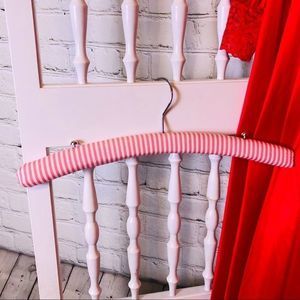 Victoria Secret Candy Stripe PINK Hanger